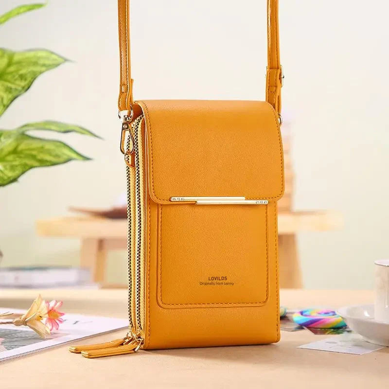 š„Final 3 Hours: 60% OFF LOVILDSā¢2026 Trendy Minimalist Elegant Women's Touchscreen Crossbody Phone Wallet