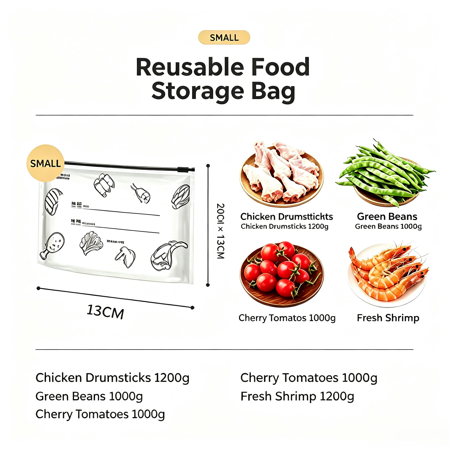 š„Global bestsellerš Limited time offer! Buy 3 get 2 freeš„¦Reusable Aluminum Foil Sealable Storage Bags