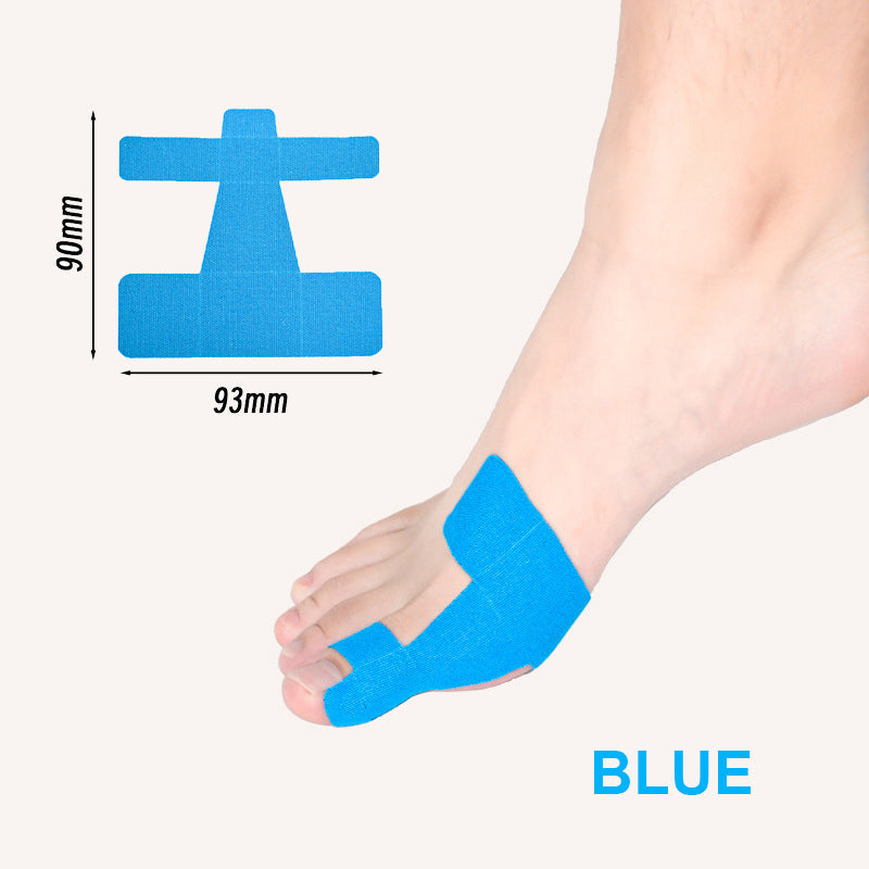 Cut Bunion Corrector Kinesiology Tape– Elastic, Breathable & Hypoallergenic Latex-Free Toe Support Strips
