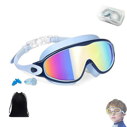 🏊 Kids Swim Goggles  | 💦 Anti-Fog ☀️ UV Protection