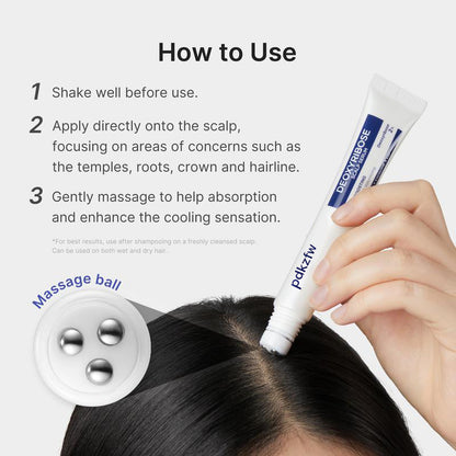 Deoxyribose Scalp Serum | Hair Growth Roller