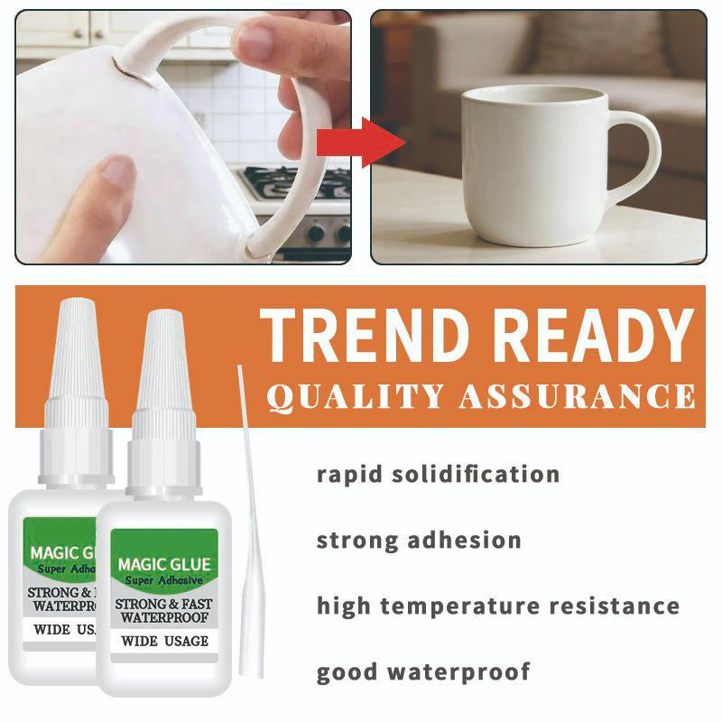 🔥Last Day 🔥 1 SET 4PCS Fast-Setting CA Glue Kit – Industrial Strength Instant Bond