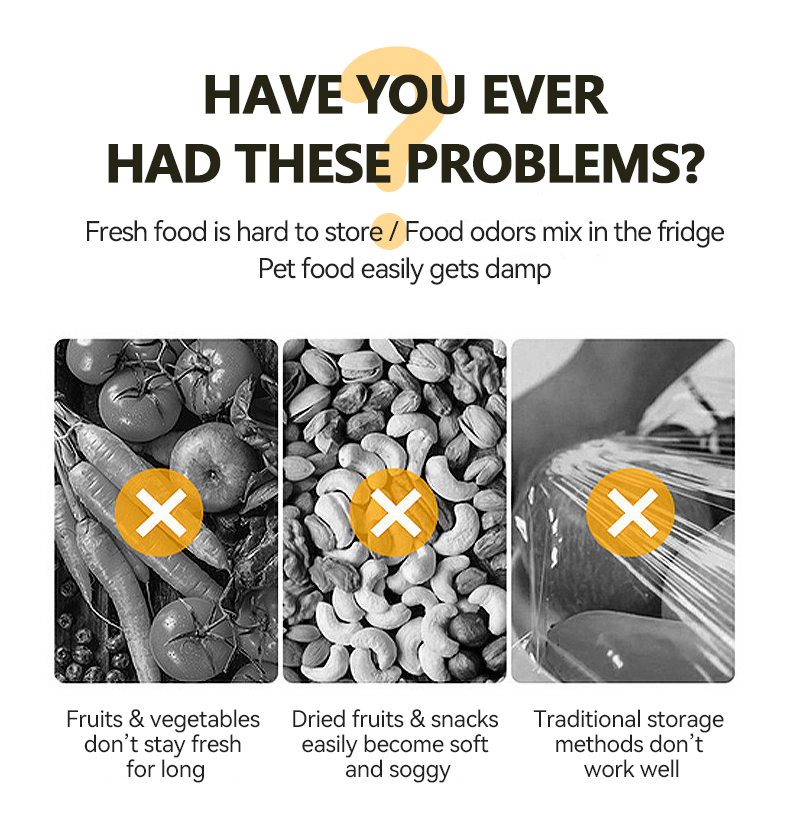 Keep Food Fresh Longer, Waste Less Every Day ! The smart storage solution for a cleaner refrigerator and fresher ingredients.