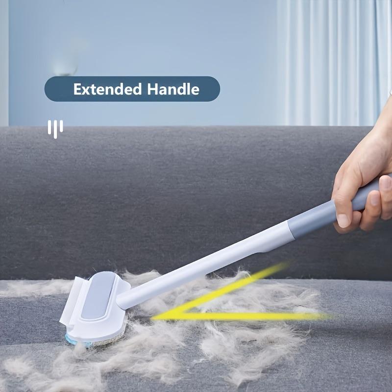 Upgraded Reusable Pet Hair Remover Brush – Extra-Long Handle Lint Cleaner for Dog & Cat Hair