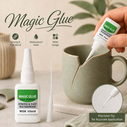 🔥Last Day 🔥 1 SET 4PCS Fast-Setting CA Glue Kit – Industrial Strength Instant Bond