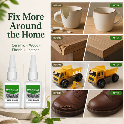 🔥Last Day 🔥 1 SET 4PCS Fast-Setting CA Glue Kit – Industrial Strength Instant Bond