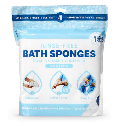 🏆Flash Sale⚡ 50K+ 🌈Disposable Rinse-Free Bathing Wipes🧼
