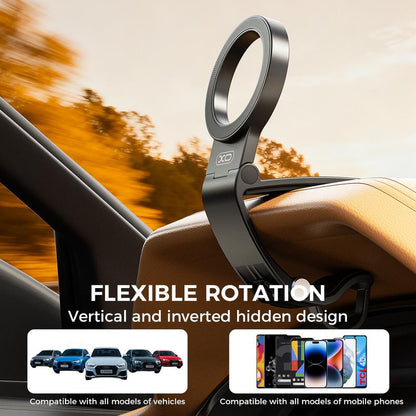 Magnetic Car Phone Mount, Hands Free Cell Phone Holder Clip Car