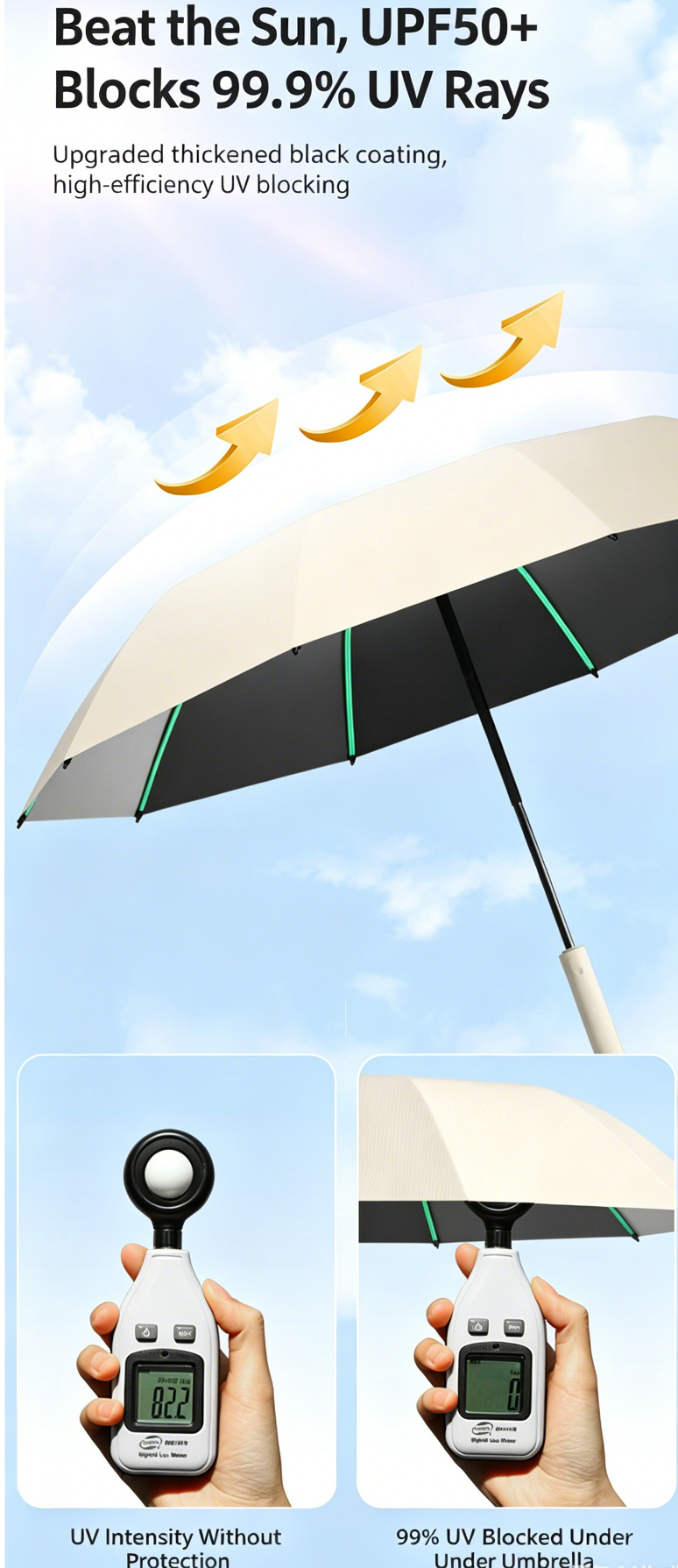 Automatic Folding Umbrella, 1 Count/60pcs Portable Rain Umbrella with Loop Buckle, Windproof & Waterproof Umbrella for Men & Women