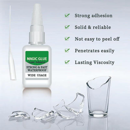 🔥Last Day 🔥 1 SET 4PCS Fast-Setting CA Glue Kit – Industrial Strength Instant Bond