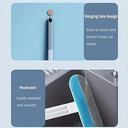 Upgraded Reusable Pet Hair Remover Brush – Extra-Long Handle Lint Cleaner for Dog & Cat Hair