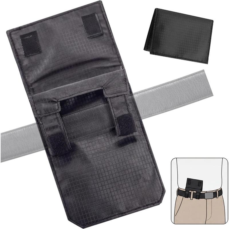 ✈️ Hidden Anti-Theft Passport Pouch – Slim Travel Security Belt Wallet for Cash, Cards & Documents