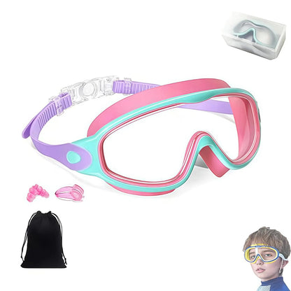 🏊 Kids Swim Goggles  | 💦 Anti-Fog ☀️ UV Protection