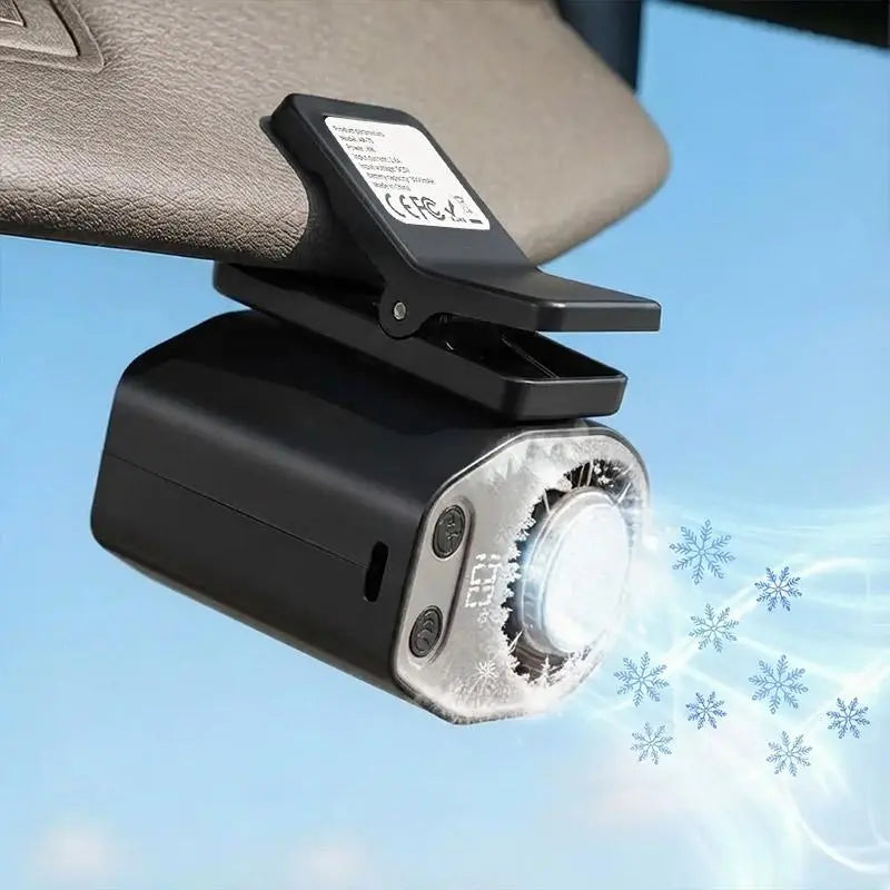 ❄️🌬️Clip-On Car Cooler: Feel Genuine Cold Air In Seconds☃️