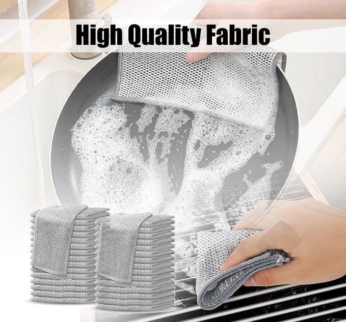 Multifunctional Non-scratch Wire Dishcloth (10 Pack)