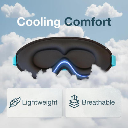 3D Blackout Sleep Mask - Lightweight Sleep Mask,Calming Eye Mask for Deep Sleep