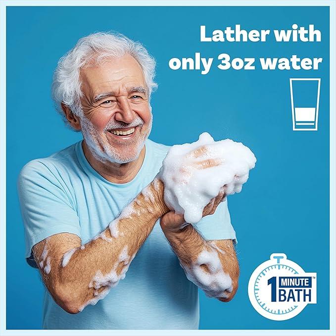 🏆Flash Sale⚡ 50K+ 🌈Disposable Rinse-Free Bathing Wipes🧼