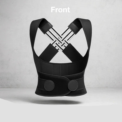 👦HZA™ - THE ORIGINAL BACK HERO👧 Adjustable Back Posture Corrector with Firm Support for Men & Women