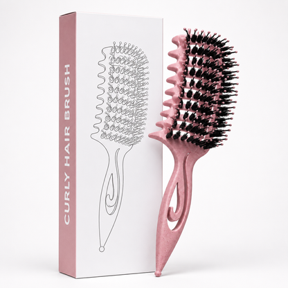 2026 Curl Defining Brush, Detangling Styling Comb for All Curl Types, Wet & Dry Use