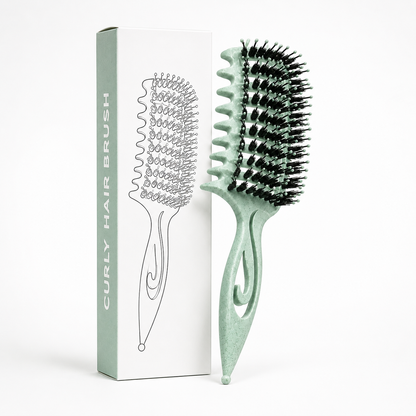 2026 Curl Defining Brush, Detangling Styling Comb for All Curl Types, Wet & Dry Use