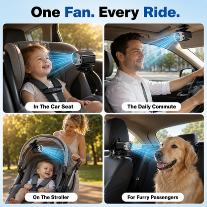 ❄️🌬️Clip-On Car Cooler: Feel Genuine Cold Air In Seconds☃️