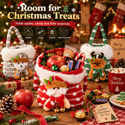 Christmas Apple Bag Children's Gift Bag Kindergarten Candy Bag Christmas Eve Apple Packaging Gift Box
