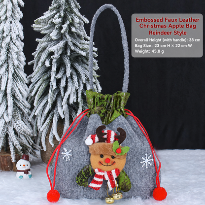 Christmas Apple Bag Children's Gift Bag Kindergarten Candy Bag Christmas Eve Apple Packaging Gift Box