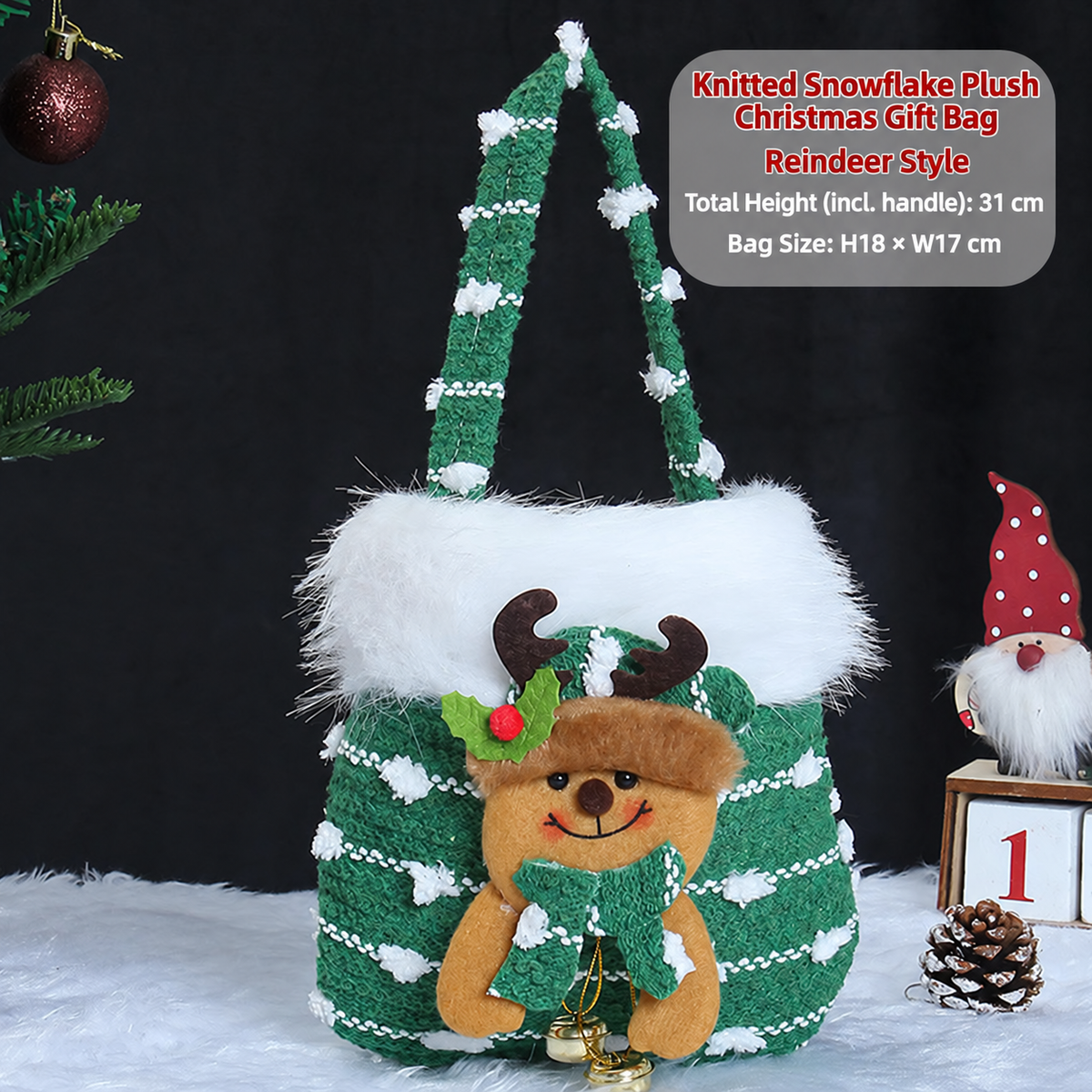 Christmas Apple Bag Children's Gift Bag Kindergarten Candy Bag Christmas Eve Apple Packaging Gift Box