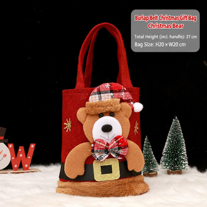 Christmas Apple Bag Children's Gift Bag Kindergarten Candy Bag Christmas Eve Apple Packaging Gift Box