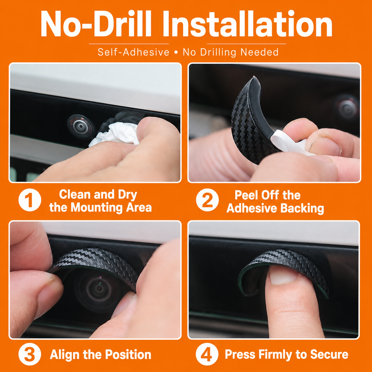 Car Rear‑View Camera Rain Shield, Soft PVC Sun Shade Cover, Waterproof Protector Hood for Reversing Backup Camera, Rain‑Proof Visor Accessory for Car Side & Rear Camera