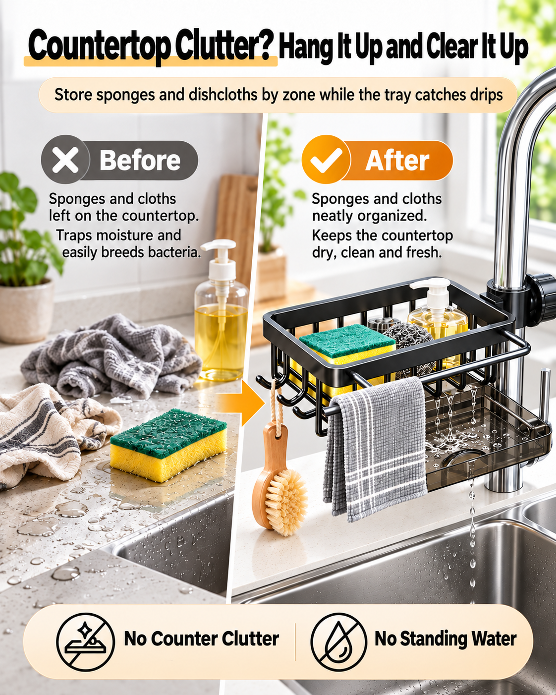 🔥 Limited-Time Sink Upgrade Sale — Organize More, Drill Nothing, Save Today!