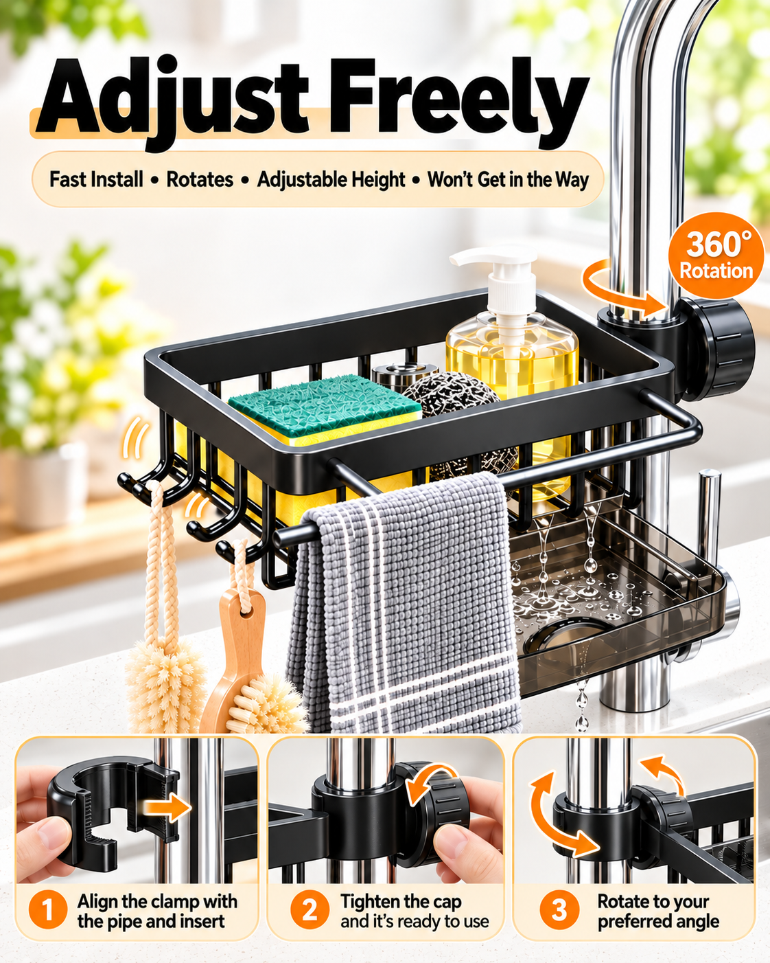 🔥 Limited-Time Sink Upgrade Sale — Organize More, Drill Nothing, Save Today!