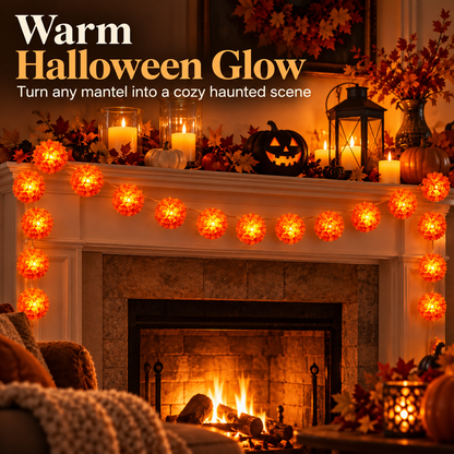 Halloween Sale is LIVE! Get a chance to win a FREE order! This 3m Marigold LED Light creates the perfect Halloween atmosphere for you!