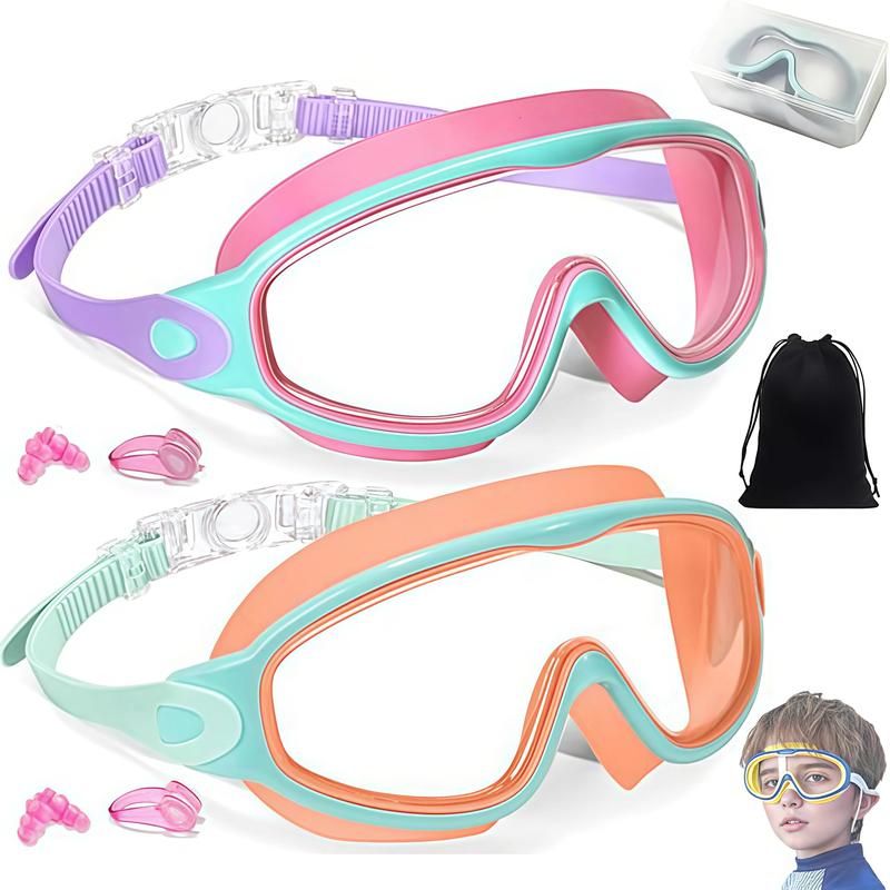 🏊 Kids Swim Goggles  | 💦 Anti-Fog ☀️ UV Protection
