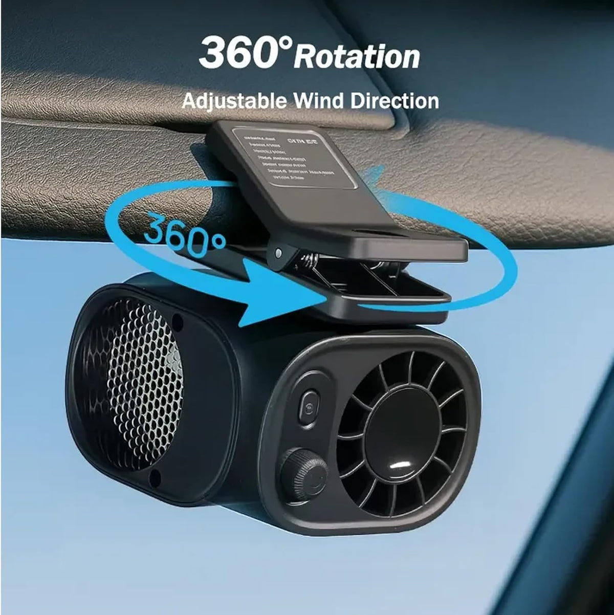 ❄️🌬️Clip-On Car Cooler: Feel Genuine Cold Air In Seconds☃️