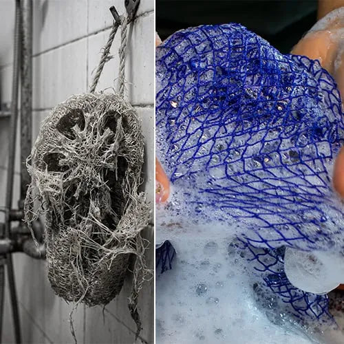 Authentic African Exfoliating Net Bath Sponge