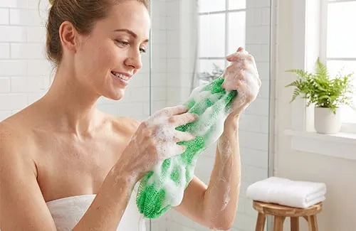 Authentic African Exfoliating Net Bath Sponge