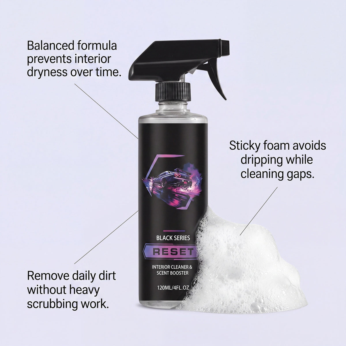 Series Gentle APC Formula 16oz Scented Automobile Cleaner - Interior Detailing Kit
