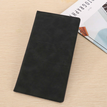 Car Registration & Insurance Card Holder, Magnetic Closure Vehicle Organizer, Car Essential Document Wallet