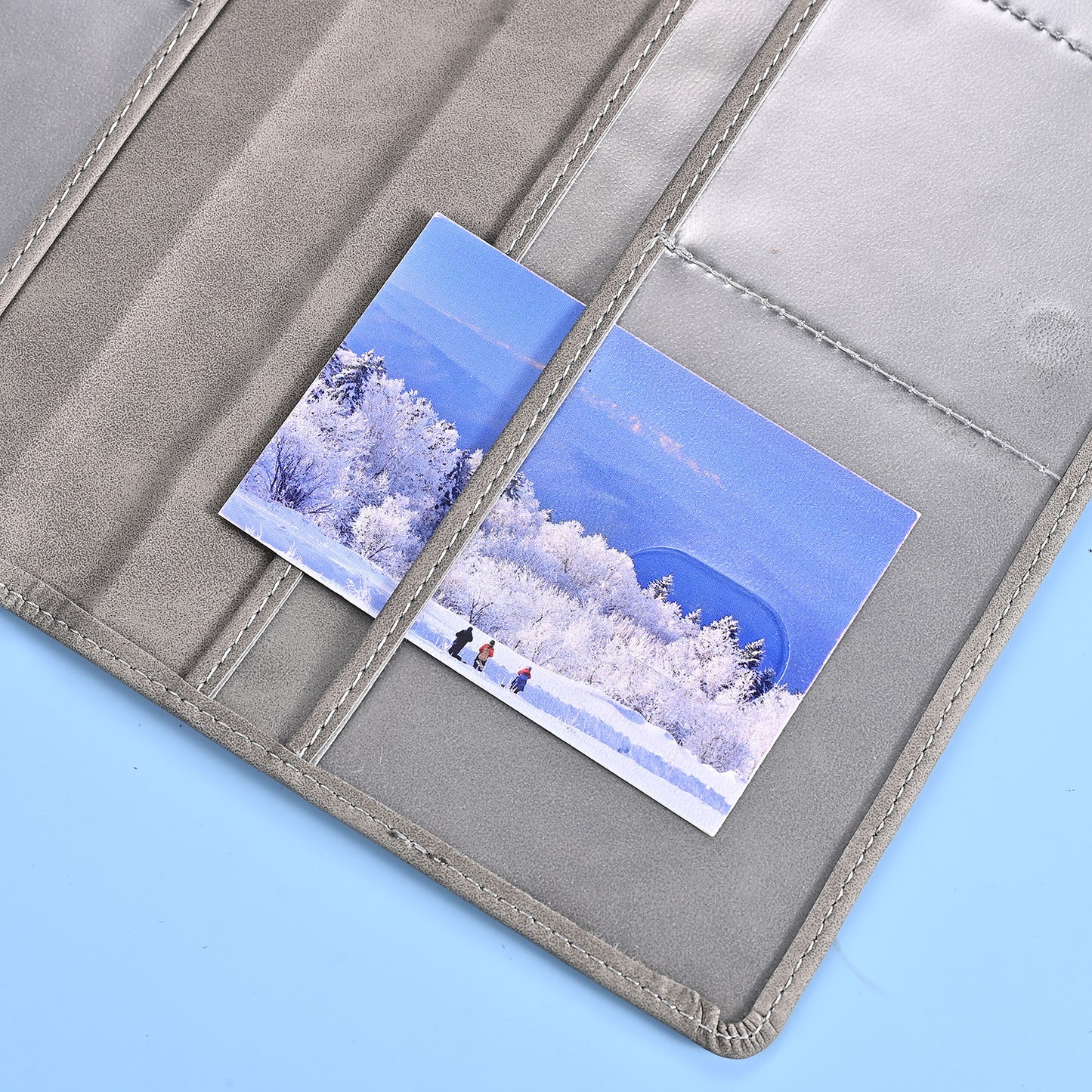 Car Registration & Insurance Card Holder, Magnetic Closure Vehicle Organizer, Car Essential Document Wallet