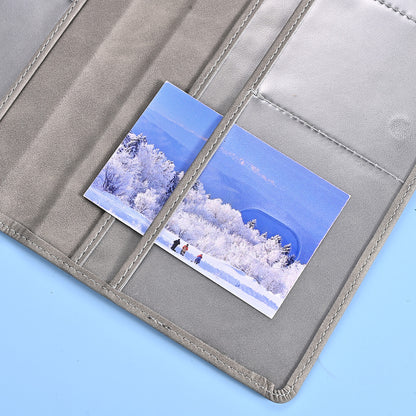 Car Registration & Insurance Card Holder, Magnetic Closure Vehicle Organizer, Car Essential Document Wallet