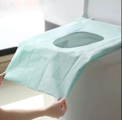 20‑Pack Disposable Individually Wrapped Toilet Seat Covers for Travel & Public Restrooms