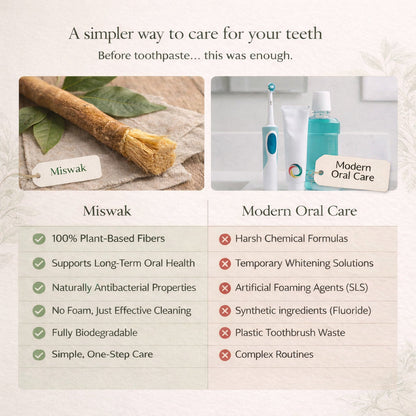 Miswak - Nature's Original Toothbrush (Thick Version)