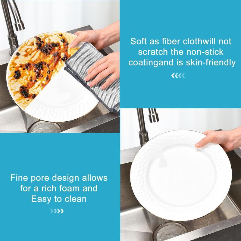 Multifunctional Non-scratch Wire Dishcloth (10 Pack)
