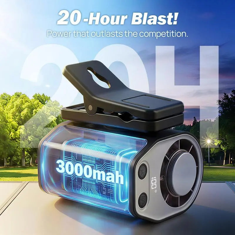 ❄️🌬️Clip-On Car Cooler: Feel Genuine Cold Air In Seconds☃️