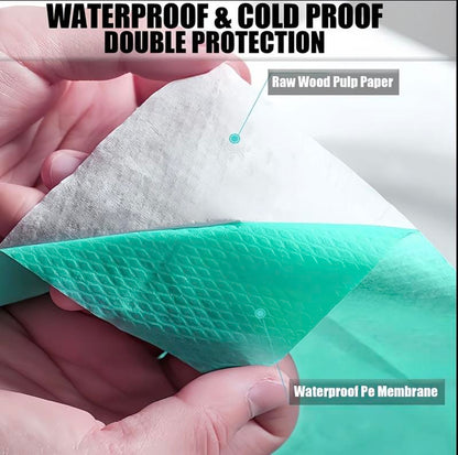 20‑Pack Disposable Individually Wrapped Toilet Seat Covers for Travel & Public Restrooms