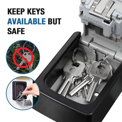 🔐 LIMITED‑TIME 50% OFF! ⚡ Wall‑Mount Resettable Combination Key Box – Rust‑Proof, Large Storage, Heavy‑Duty ✨