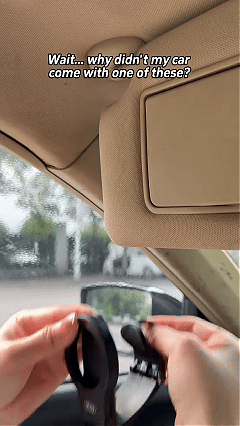 Magnetic Car Phone Mount, Hands Free Cell Phone Holder Clip Car
